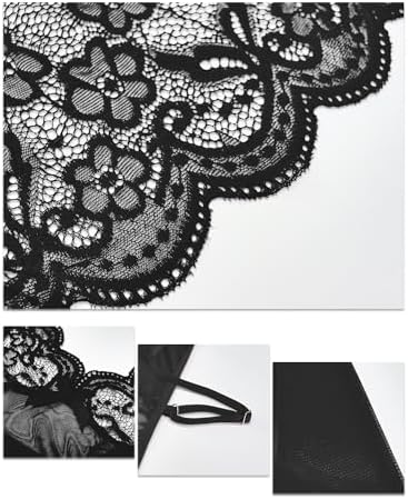 Vue 5 de Nuisette Femme Dentelle Ensemble