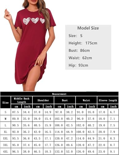 Vue 6 de Chemises Nuit Femme Robe