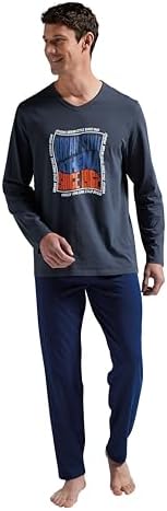 Vue 5 de Ensemble Pyjama Long Homme