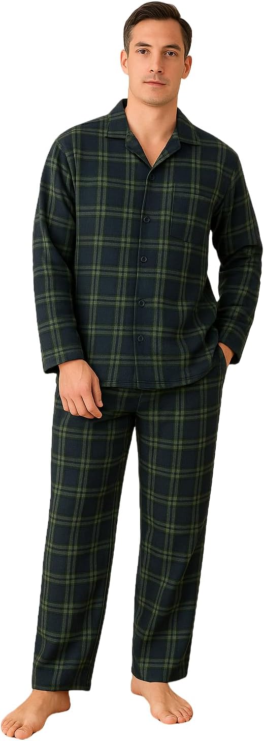 Ensemble Pyjama Homme Flanelle