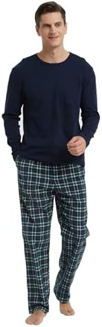 Vue 4 de Homme Pyjama Flanelle Ensembles