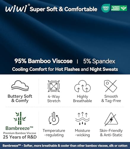 Vue 6 de Bamboo Viscose Pajama Set