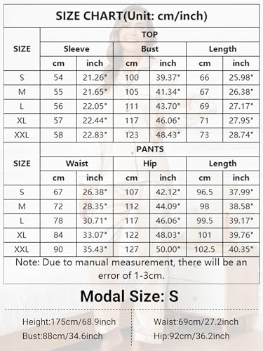 Vue 6 de Pyjama Femme Satin