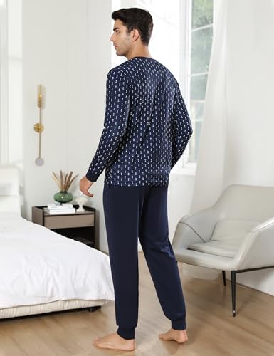 Vue 5 de Pyjama Homme Coton Hiver