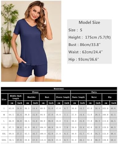 Vue 6 de Pyjama Femme Ete En