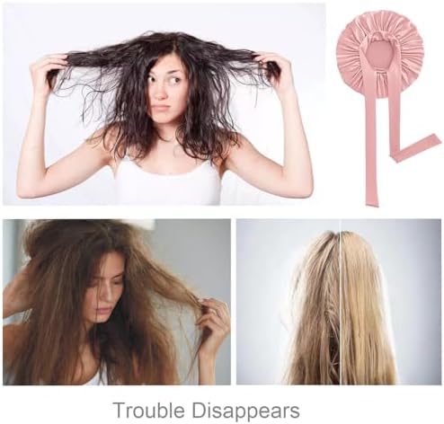 Vue 6 de Bonnet Satin Cheveux Nuitbonnet