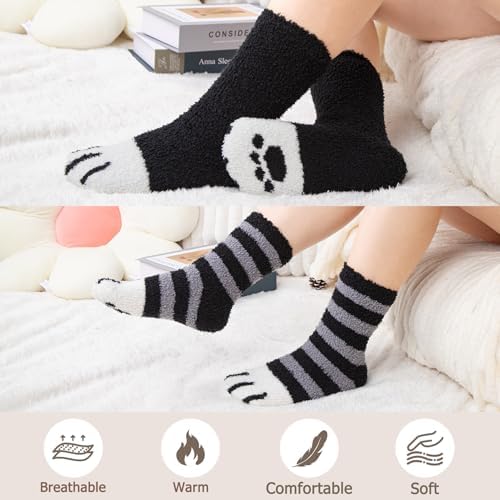 Vue 5 de Chaussettes Moelleuses Femmes Hiver