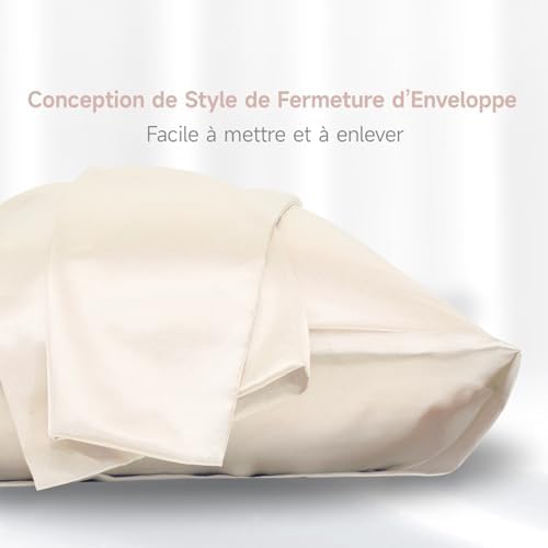 Vue 5 de Taie Oreiller Satin