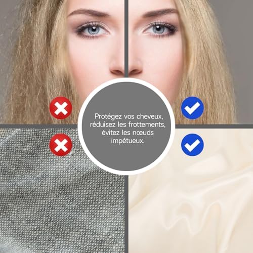 Vue 7 de Taie Oreiller Satin