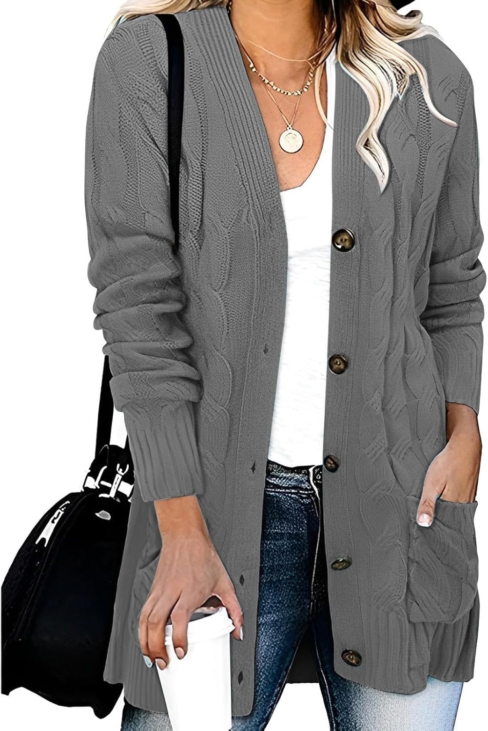 Cardigan Femme Grande Taille