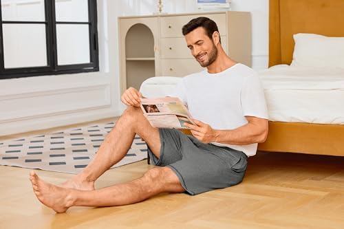 Vue 6 de Short Pyjama Homme Coton