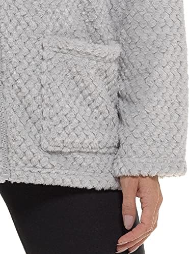 Vue 4 de Veste Dhiver Douce En