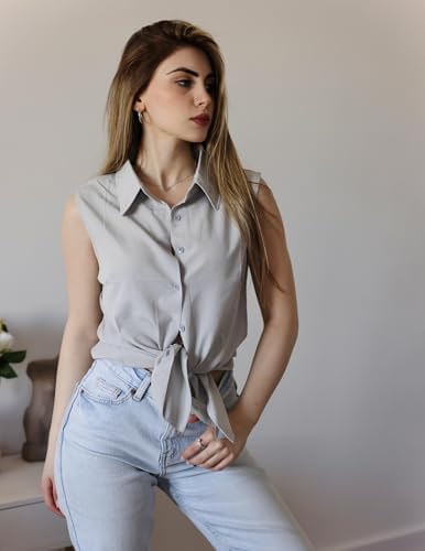 Vue 4 de Debardeur Dete Pour Femme