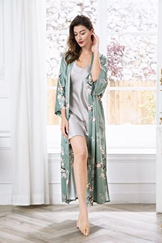 Vue 4 de Robe De Chambre Longue