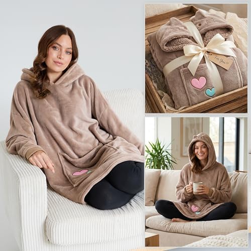 Vue 2 de Pusheen Hoodie Oversize Femme