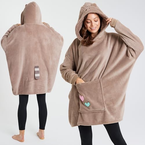 Vue 3 de Pusheen Hoodie Oversize Femme