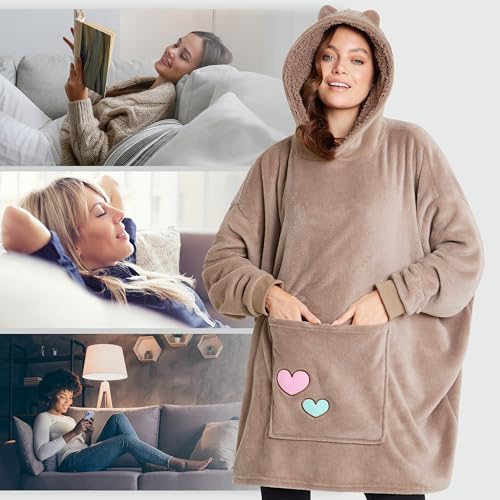 Vue 4 de Pusheen Hoodie Oversize Femme