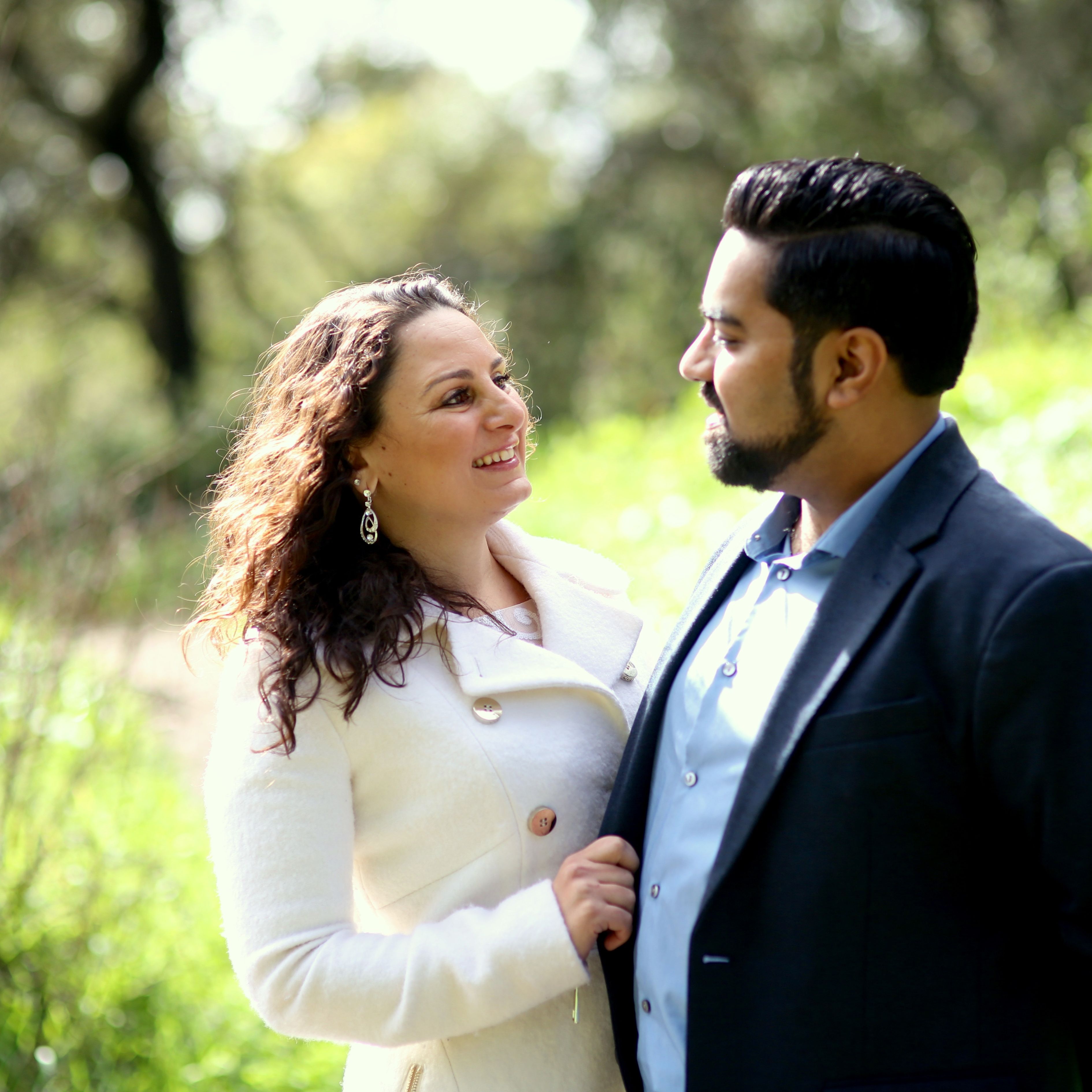 the happy couple outdoors Thumbnail