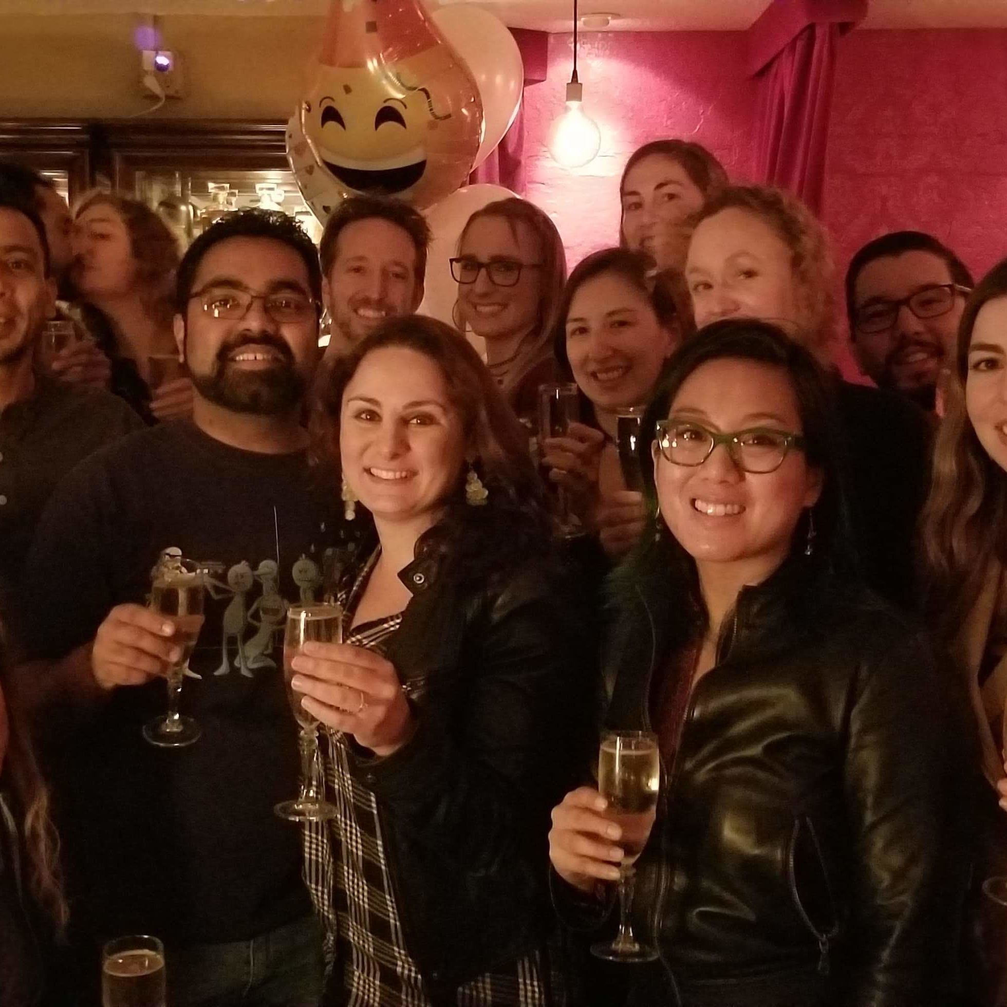 Enjoying the champagne Thumbnail