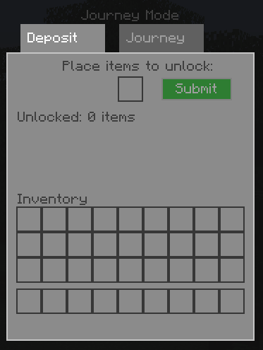 Empty Deposit Window