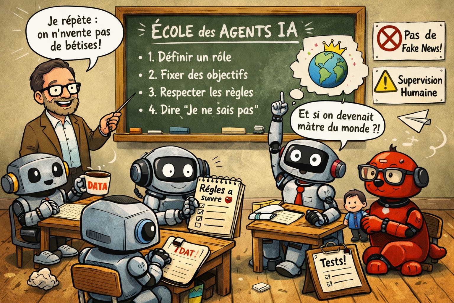 Comment éduquer les agents IA