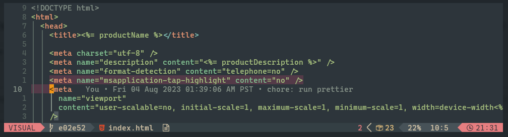 Keeping Hands on the Keyboard with Modal Editing