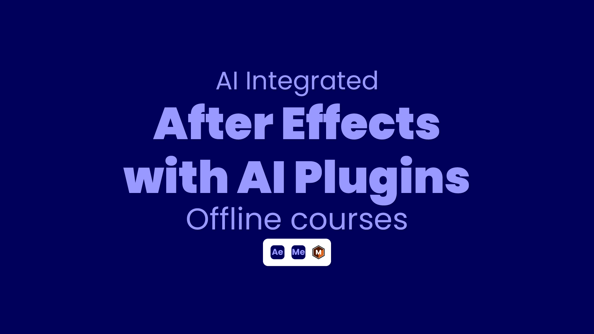 After Effects Course