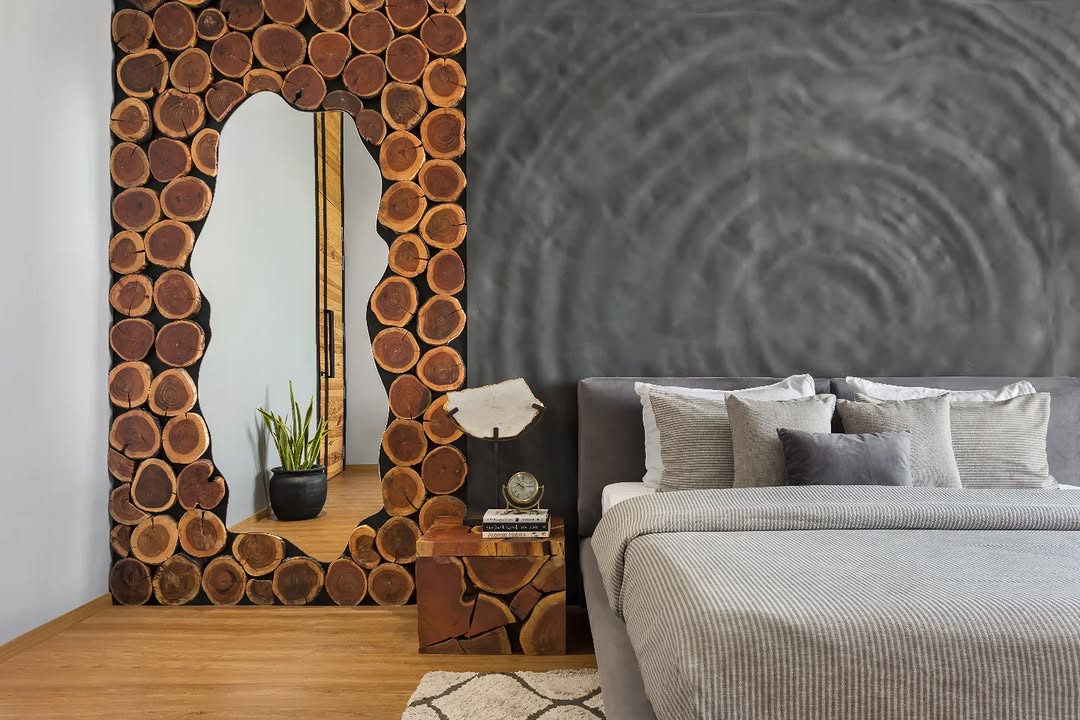 Wood Logs Room