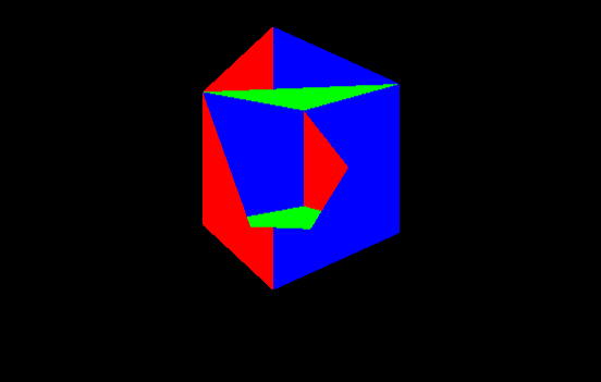 Bad rendering of cube