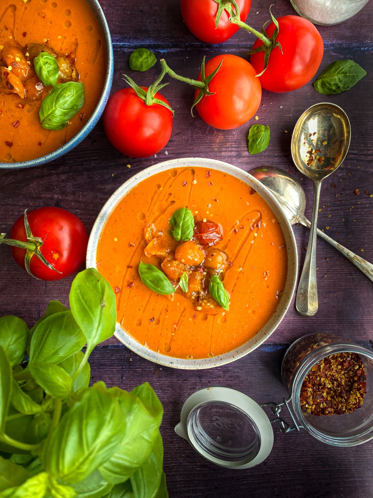 Roasted Tomato & Pepper Soup