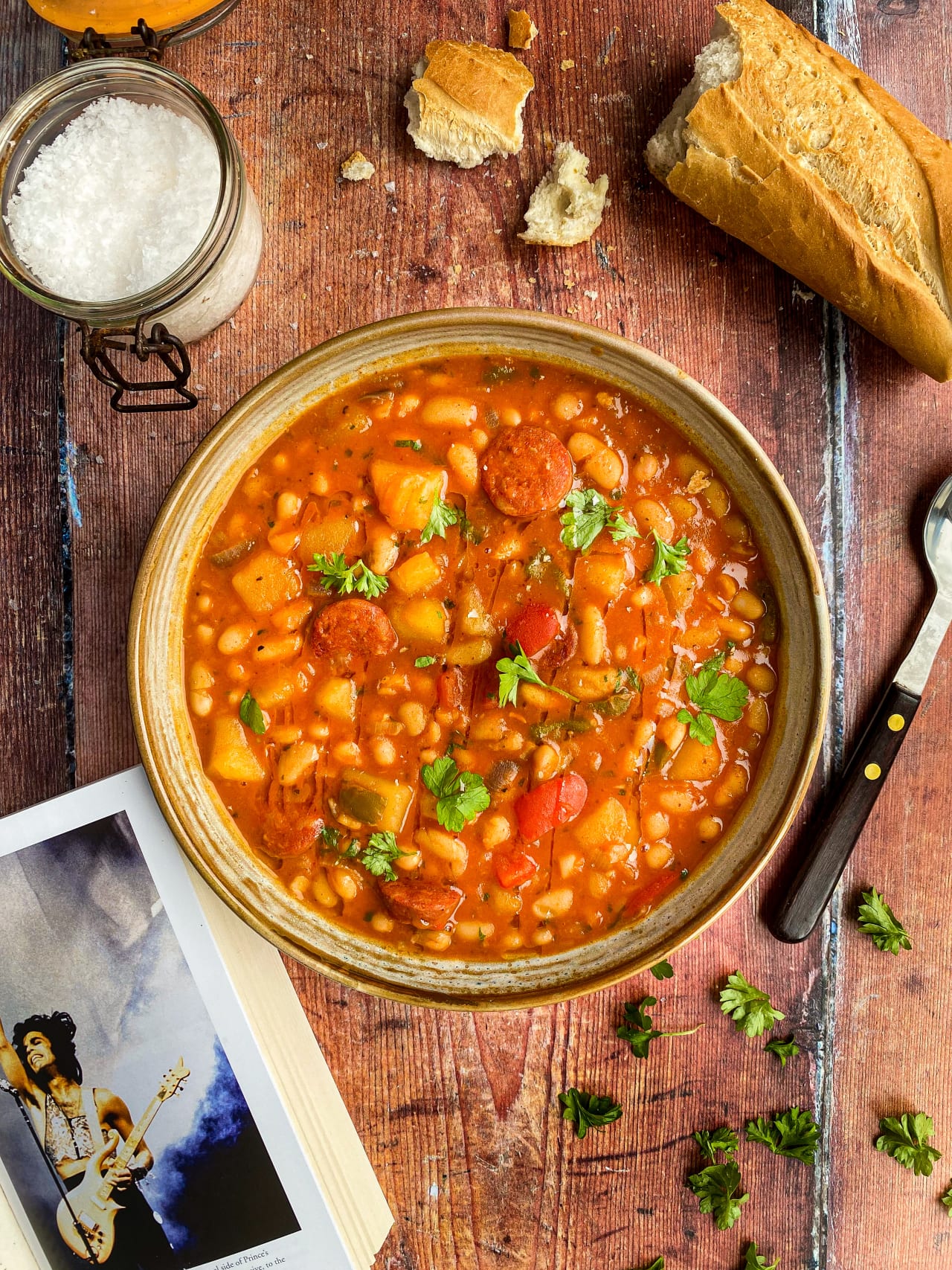 Cannellini Bean & Chorizo Stew