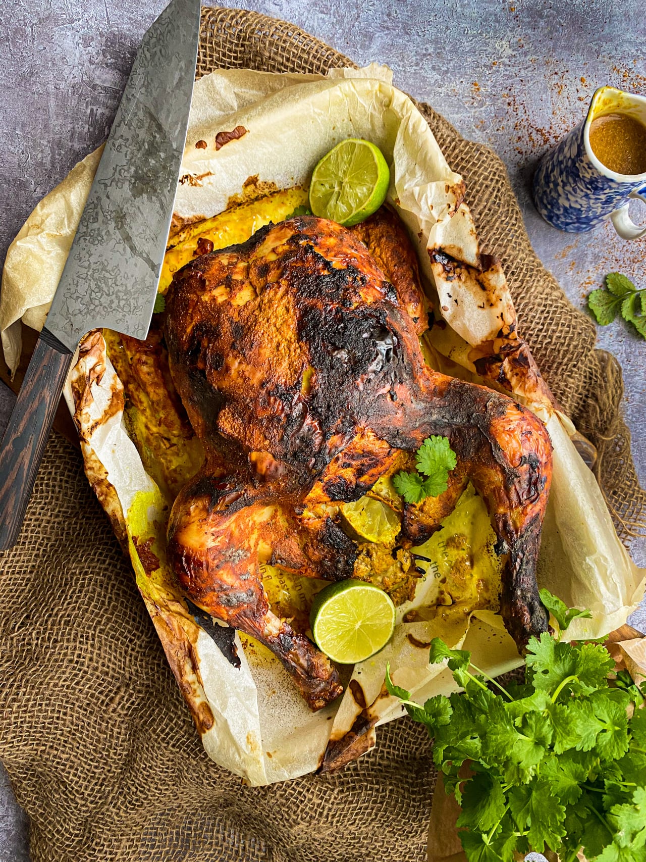 Tandoori Masala Roast Chicken