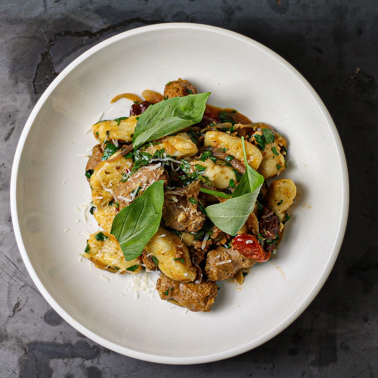 Spicy Sausage Gnocchi