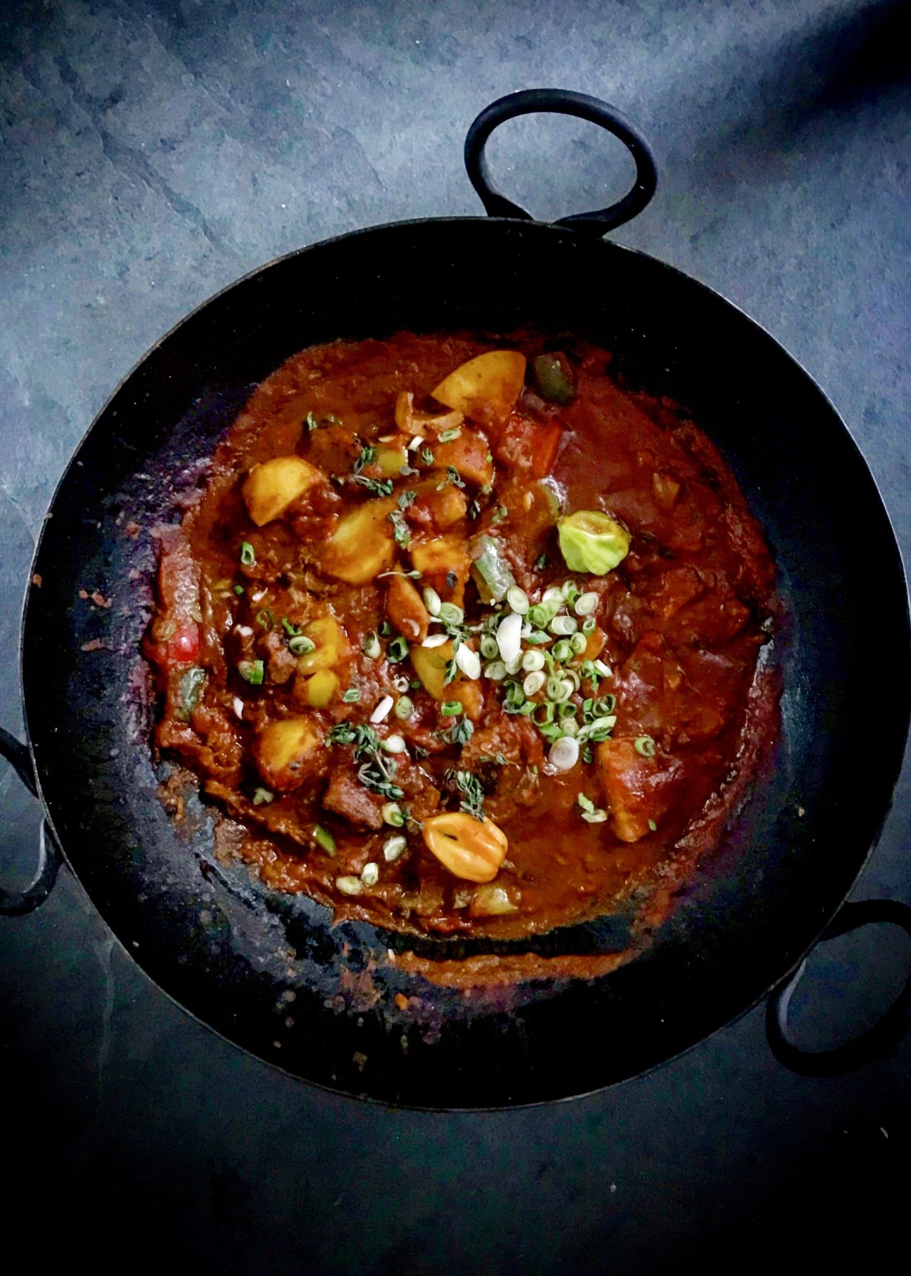 Caribbean Potato Curry