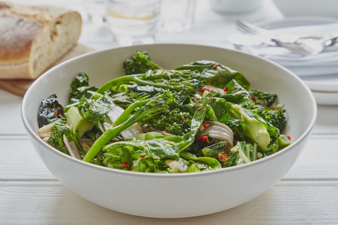 Wok-Fried Greens
