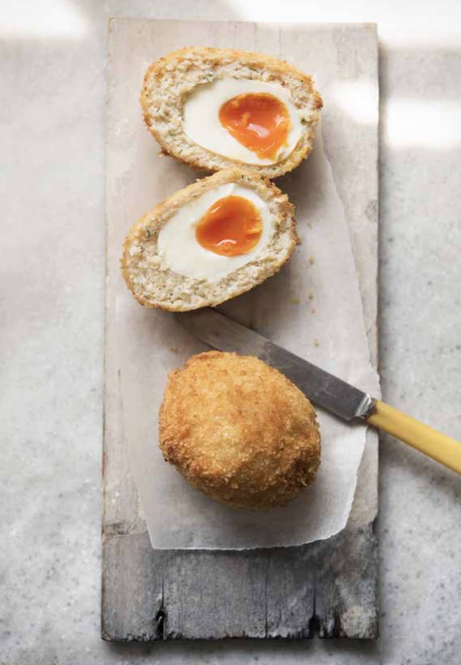 Seafood scotch eggs