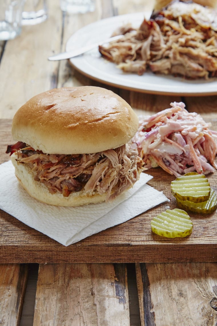 Slow Cooked Maple and Mustard Pulled Pork