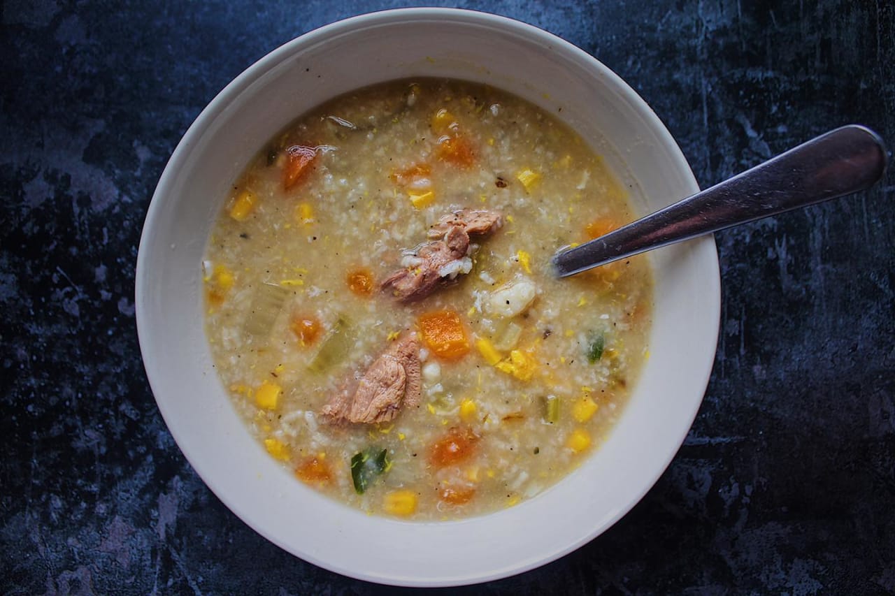 Pheasant & Rice Soup