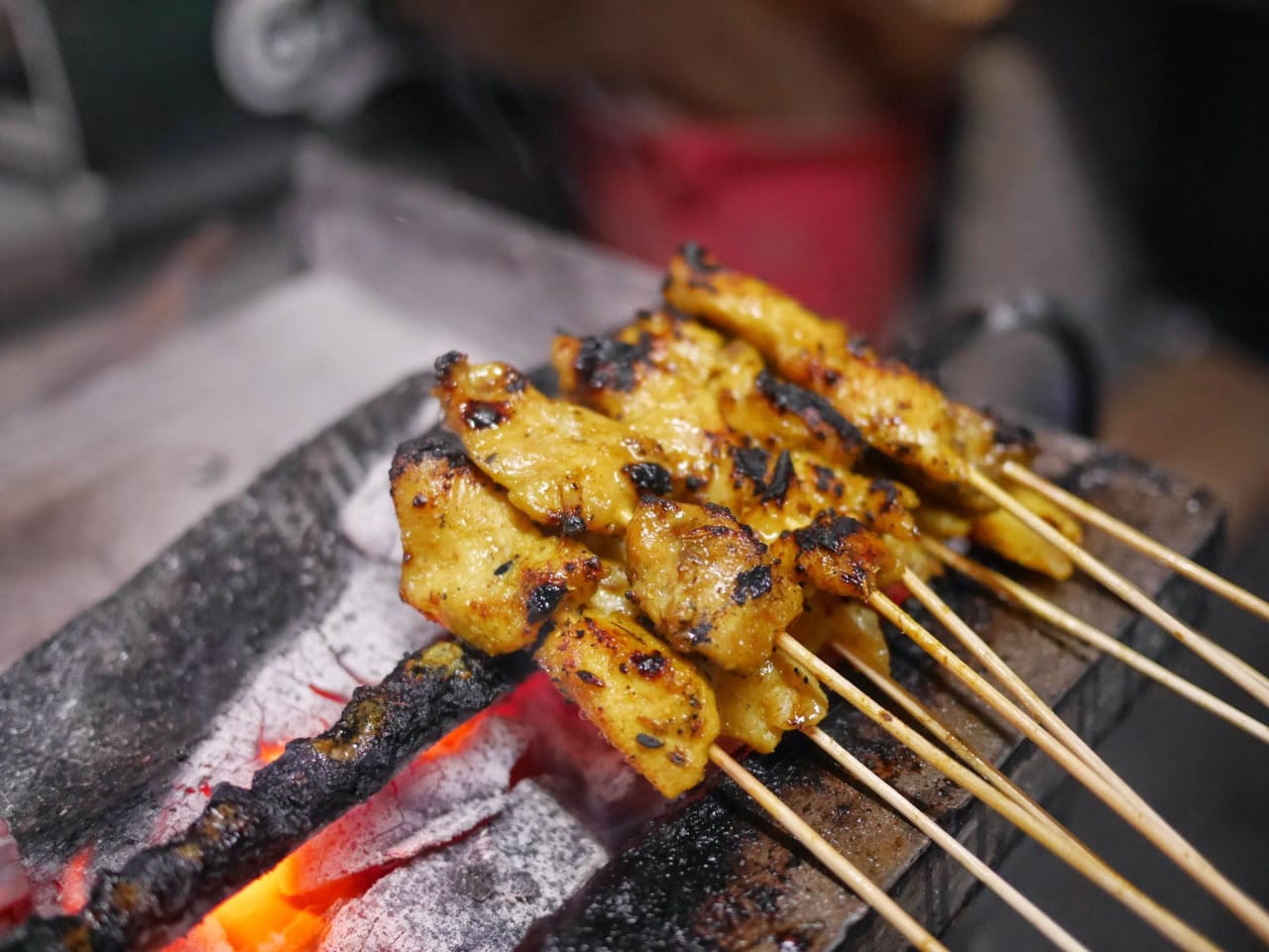 Chicken Satay and Peanut Sauce