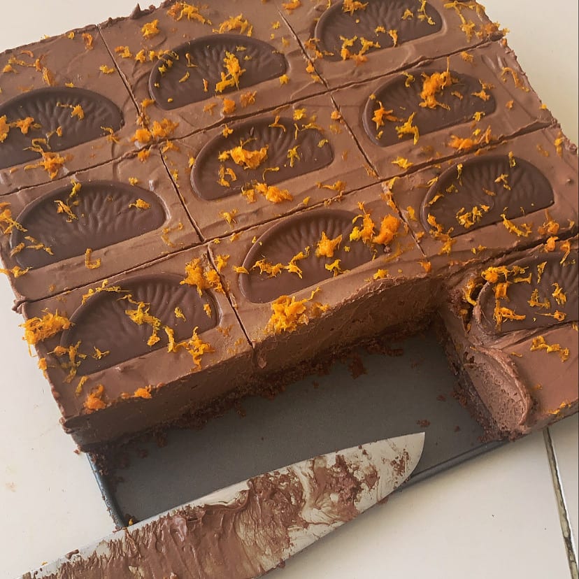 Terry's Chocolate Orange Cheesecake