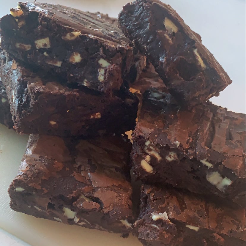 Triple Chocolate Brownies