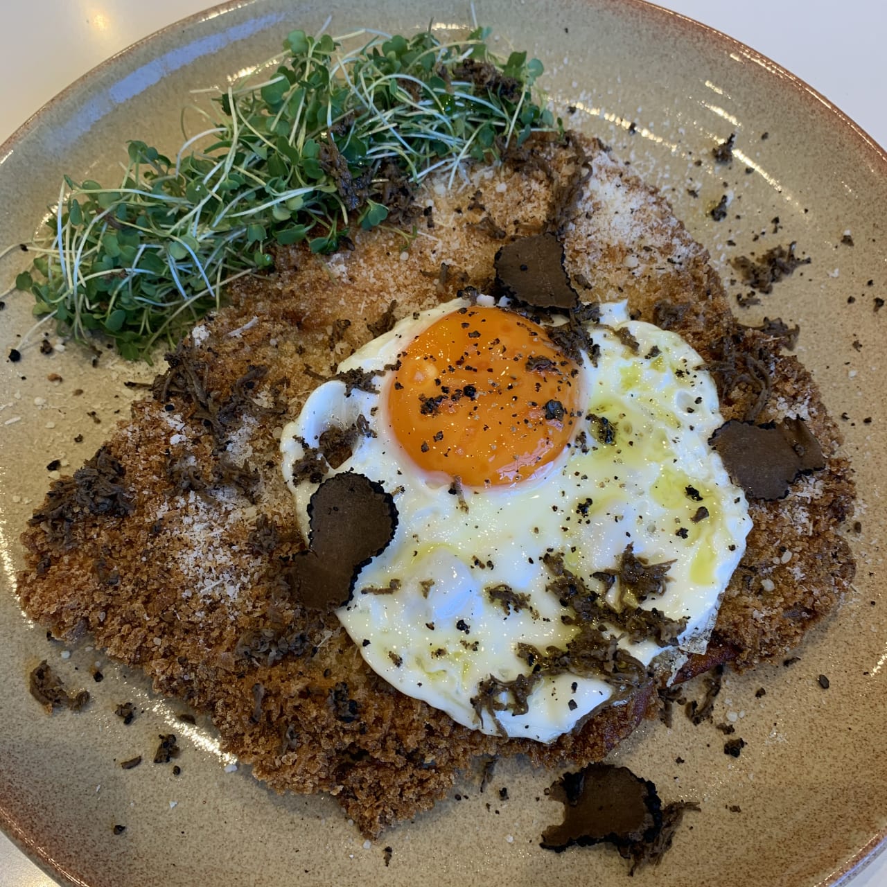 Truffled Chicken Milanese