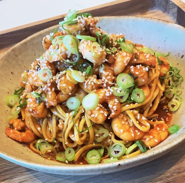 Spicy Sichuan-Style Prawns