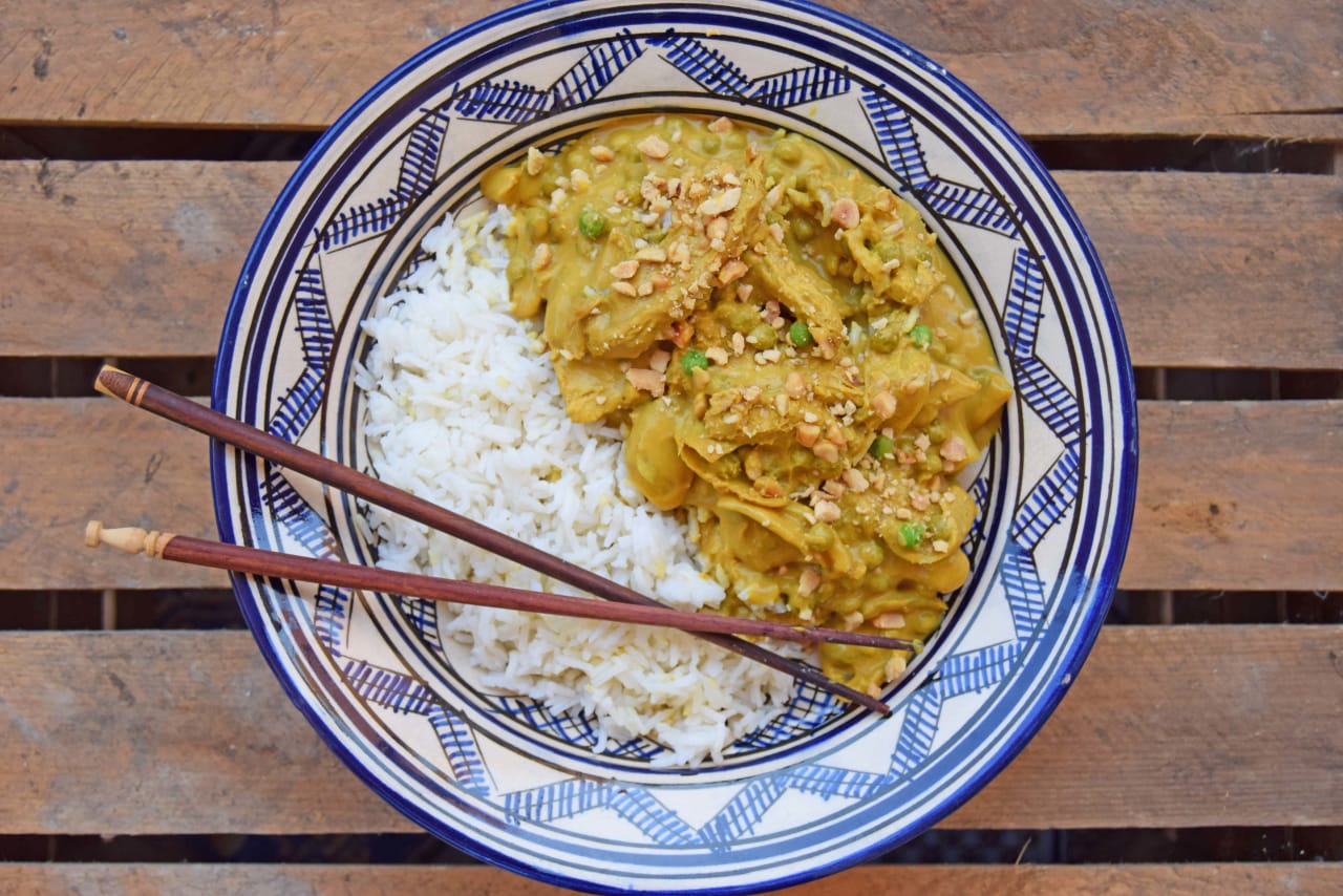 CHICKEN SATAY CURRY