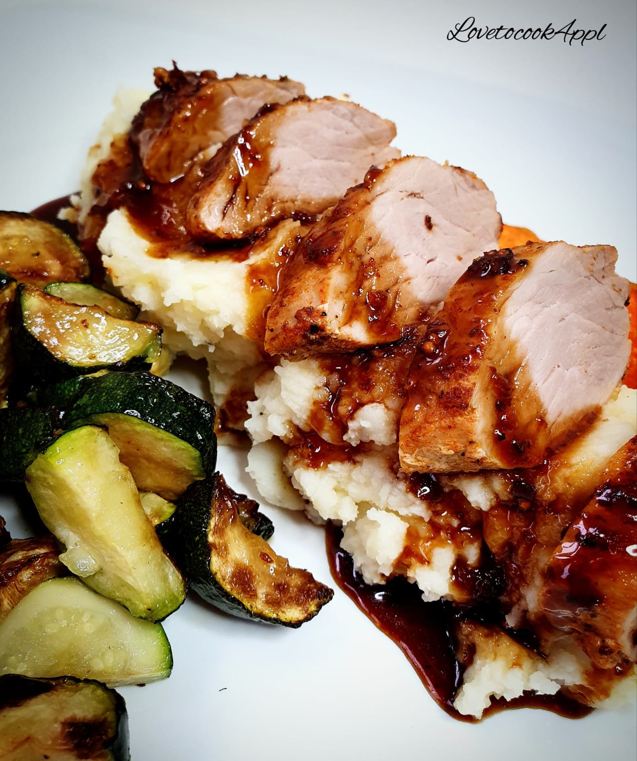 CooklyBookly: Roasted Pork Tenderloin with garlic, honey ...