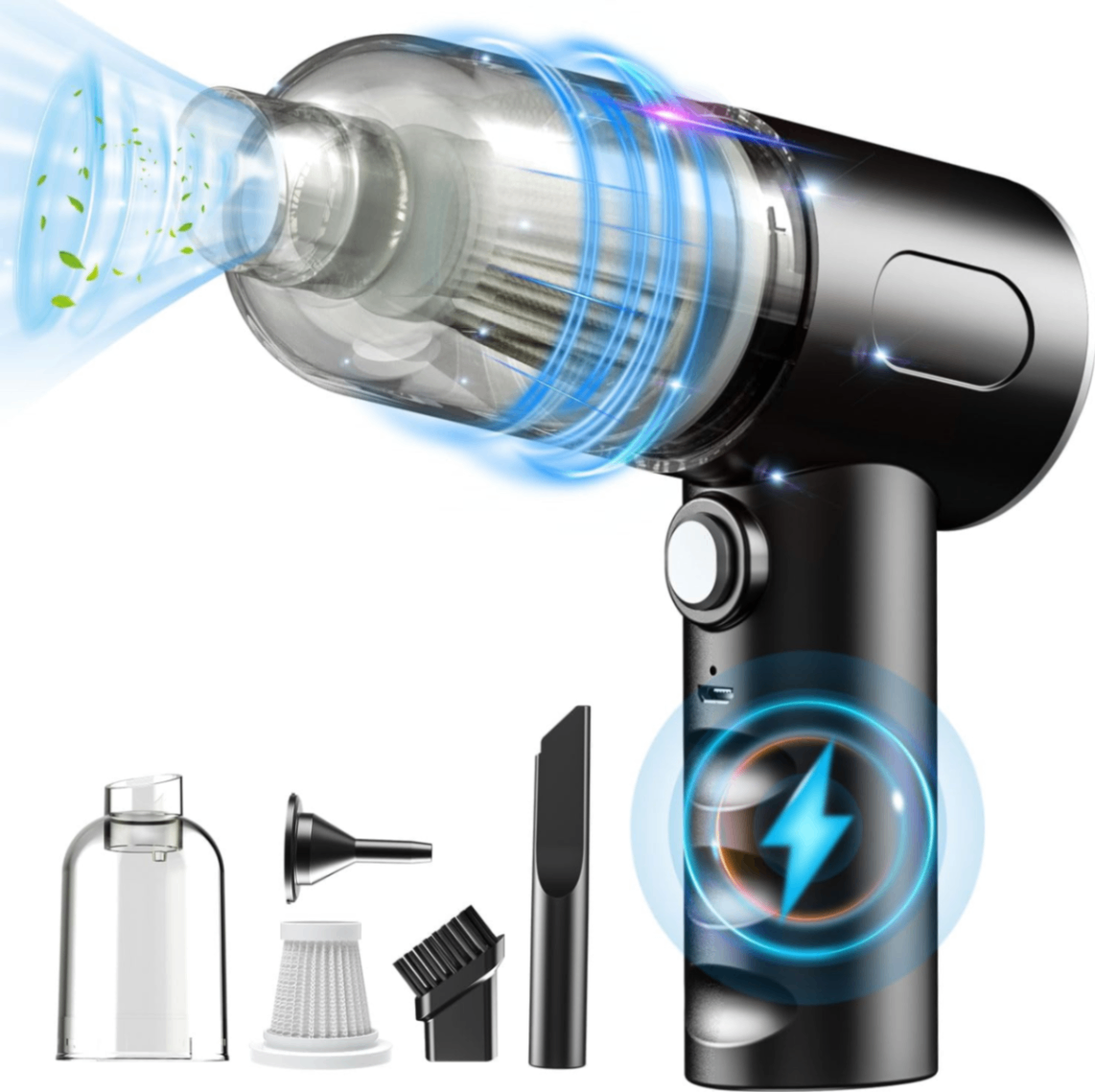 3-in-1 Rechargeable Air Duster & Vacuum