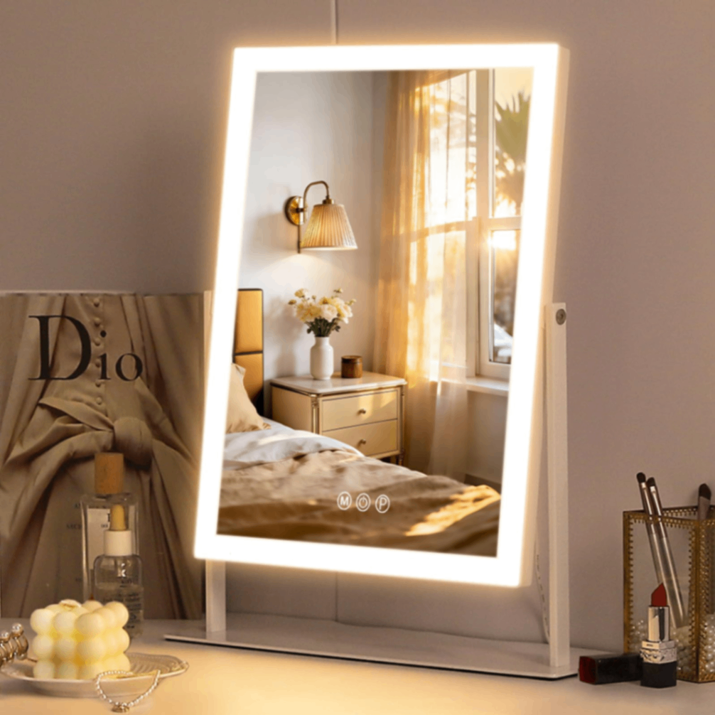 Hollywood Vanity Mirror with LED Lights & Smart Touch Control