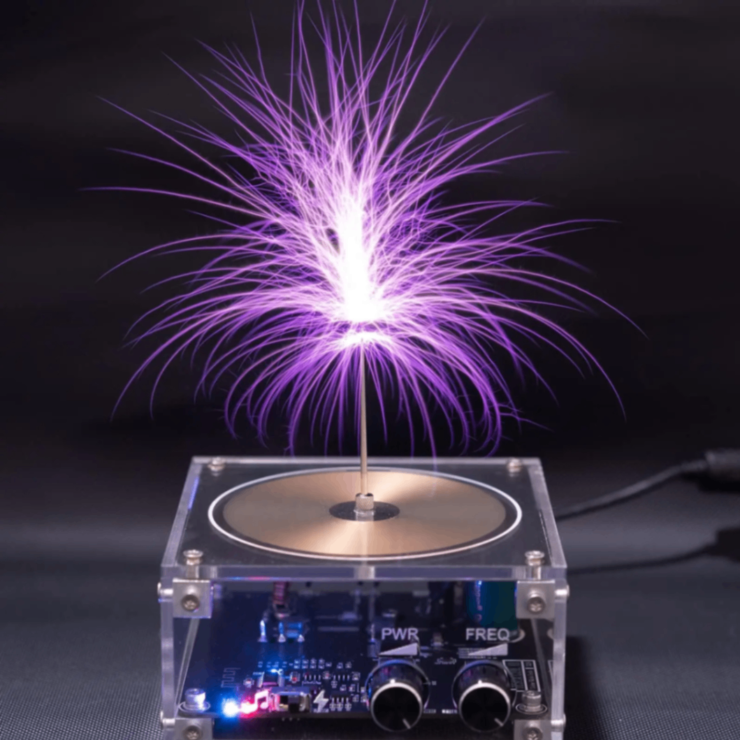 Bluetooth Musical Tesla Coil β Plasma Arc Lightning Speaker
