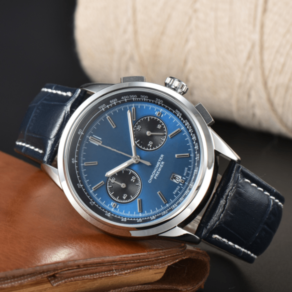 Menβs Multifunction Chronograph Luxury Watch