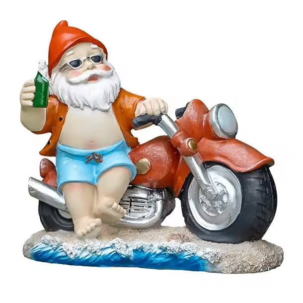 "Beach Bum Bob" β The Island Rider Gnome